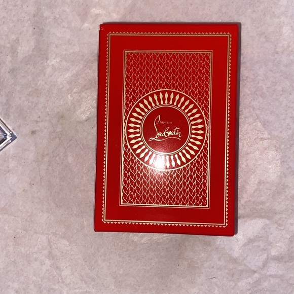 NEW Christian Louboutin Queen of Hearts playing card - Picture 7 of 7